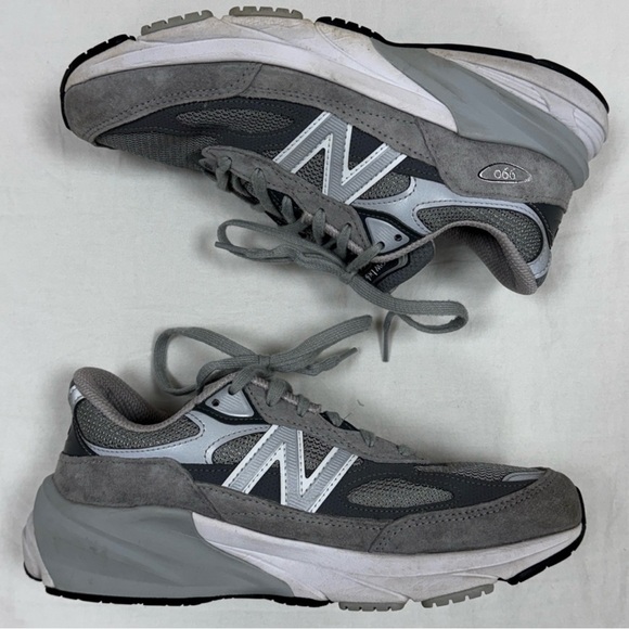 New Balance 990v6 Made in USA Men’s 7.5 Women’s 9 W990GL6 Grey Castlerock Shoes - Picture 10 of 14